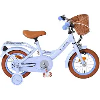 Volare Ashley Kinderfahrrad - Mädchen - 12 Zoll - Pastellblau