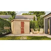 Weka Saunahaus "Kaapi 4" Blockbohlen aus Fichtenholz