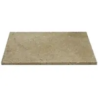 WOHNRAUSCH Wand- und Bodenfliese »Sunniva «, 0,74 m2, Römischer Verband, Travertin, braun/orange, matt, getrommelt