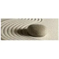 MySPOTTI Badrückwand »Zen«, BxH:120 cm x 45 cm, weiß