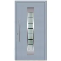 KNOCK Aluminium-Haustür »Terra Nova«, grau