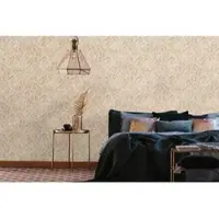 Living Walls Vliestapete "Metropolitan Stories. Travel Styles. Tapete mit Blättern" abstrakt gemustert leicht glänzend strukturiert Glitzertapete Floral Pflanzen Hochwertig Tapeten Wohnzimmer modern