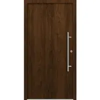 Splendoor Sicherheitshaustür »PATRAS Prime RC2«, Aluminium, in nussbaum - braun