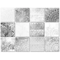 Wallart K&L Wall Art Fliesenaufkleber »Boho-Beton-Optik«, selbstklebend