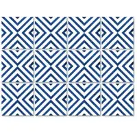Wallart K&L Wall Art Fliesenaufkleber »Quadrate diagonal«, selbstklebend