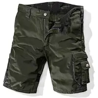Bullstar Arbeitsshort »Worxtar«, olivgrün/schwarz, Polyester/Baumwolle, inkl. Karabinerhaken - gruen