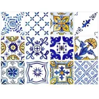 Wallart K&L Wall Art Fliesenaufkleber »Mediterrane Landhaus Kachel«, selbstklebend