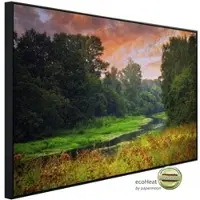 Papermoon Infrarotheizung »EcoHeat - Sunset River«, Matt-Effekt - bunt