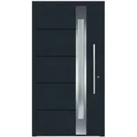 KNOCK Aluminium-Haustür »Terra Nova«, anthrazit - grau