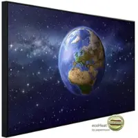 Papermoon Infrarotheizung »EcoHeat - Planet Erde«, Matt-Effekt - bunt