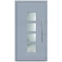 KNOCK Aluminium-Haustür »Marte«, grau