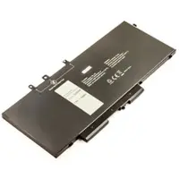 AccuCell Akku für DELL Latitude 14 5491, wie 05TFCY, GJKNX, 5YHR4, 7.6V, 8950 mAh, Li-Polymer