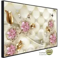 Papermoon Infrarotheizung »EcoHeat - Muster mit Blumen«, Matt-Effekt - bunt
