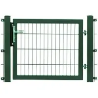 Floraworld Einzeltor »Premium«, Türmaße BxH: 100 x 100 cm, mit Zylinderschloss - gruen