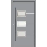 Splendoor Haustür »ATHEN Prime«, Aluminium, in verkehrsgrau