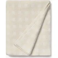 Lorena Canals Vichy Decke, Ivory