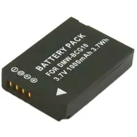 AccuCell Akku wie Panasonic DMW-BCG10E für Lumix DMC TZ10, TZ18, TZ20, TZ31, TZ6, TZ8, ZR1, ZR3, ZS1, 1Ah
