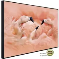 Papermoon Infrarotheizung »EcoHeat - Flamingos«, Matt-Effekt - bunt