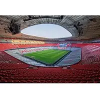 Wallart K&L Wall Art Vliestapete »XXL Vliestapete«, FC Bayern München FCB Stadion, mehrfarbig, matt - bunt