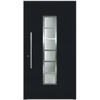 KNOCK Aluminium-Haustür »Terra Nova«, anthrazit - grau