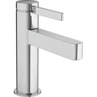 Hansgrohe Finoris Einhebel-Waschtischmischer 100 CoolStart mit Push-Open Ablaufgarnitur, Chrom