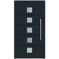 KNOCK Aluminium-Haustür »Terra Nova«, anthrazit - grau