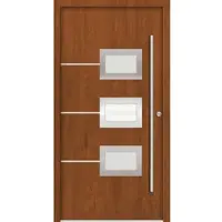 Splendoor Haustür »ATHEN Prime«, Aluminium, in golden oak - braun