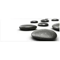 MySPOTTI Badrückwand »Hot Stone«, BxH:120 cm x 45 cm, weiß