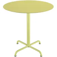 Houe PICO Gartentisch Rund 4-Fuß Gestell Lemon Zest