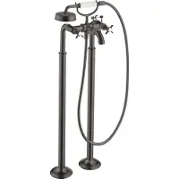 Hansgrohe Fertigmontageset Axor Montreux Zwei-Griff-Spültischarmatur, boden, m KrG, b bla vc