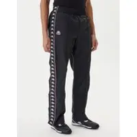 Kappa Jogginghose 361W7JW Schwarz Comfort Fit