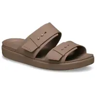 Crocs Pantolette "Brooklyn Buckle Low" Sommerschuh, Strandschuh, Hausschuh mit Softfußbett