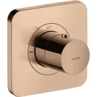 Hansgrohe Thermostatmodul AXOR CITTERIO E DN 20, Unterputz 12x12 polished red gold polished red gold