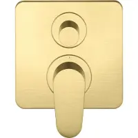 Hansgrohe Einhebel-Wannenmischer AXOR CITTERIO M Unterputz brushed brass brushed brass