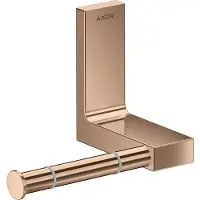 Hansgrohe AXOR Universal Rectangular Toilettenpapierhalter, Metall, einzeln, 42656