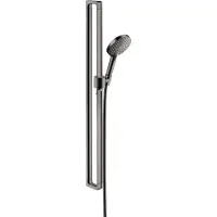 Hansgrohe AXOR Citterio E Brauseset mit Raindance Select S 120 3-jet Handbrause, 36735330, Farbe: Polished Black Chrome