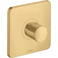 Hansgrohe Fertigset Axor Citterio M UP-Thermostat, brushed gold optic