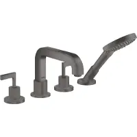 Hansgrohe Fertigmontageset Axor Citterio 4-L-BW-Rand-Arm, m HG, brush. bla vc