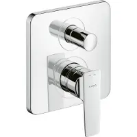 Hansgrohe Einhebel-Wannenmischer AXOR CITTERIO E DN 15, Unterputz brushed brass brushed brass