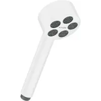 Hansgrohe Handbrause Axor One 75 1jet EcoSmart mattweiss, 48651700