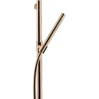 Hansgrohe AXOR Starck Brauseset 0,90 m, mit Stabhandbrause 2-jet, 27980300, Farbe: Polished Red Gold