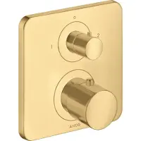 Hansgrohe Thermostat AXOR CITTERIO M UP 2 Verbr m Ab-/Umstellv. bru go optic 2 Verbraucher, mit Ab-/Umstellventil brushed gold optic