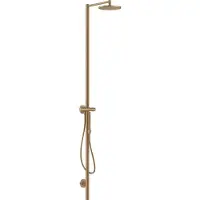 Hansgrohe Duschsäule AXOR STARCK m Kopfbr 240 Therm. 1 jet brushed bronze brushed bronze