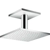 Hansgrohe Kopfbrause Axor Deckenmontage chrom chrom 250/250 1jet, Deckenmontage
