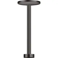 Hansgrohe Deckenanschluss AXOR ONE DN 15 300 f Kopfbr 280 2jet bru bl chr für Kopfbrause 280 2jet brushed black chrome