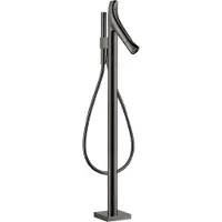 Hansgrohe Fertigset Axor Starck Organic Badewannenthermostat, A 175mm, bodensteh., pol. bla vc