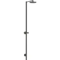Hansgrohe Nature Duschsäule Axor Starck m Kopfbrause, o. Handbrause, brush. bla chrome