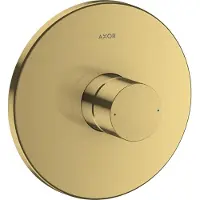 Hansgrohe Einhebel-Brausemischer AXOR UNO UP, Zerogriff brushed brass brushed brass