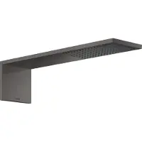 Hansgrohe Kopfbrausemodul AXOR ShowerComposition 110 / 220, 1 jet brushed black chrome brushed black chrome