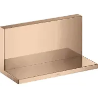 Hansgrohe Ablage AXOR STARCK SHOWERCOLLECTION Unterputz Ablage 24x12 polished red gold Ablage 24 x 12 polished red gold
